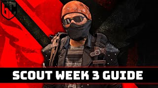 The Division 2 Scout Week 3 Activity SOLUTIONS [upl. by Aveneg]