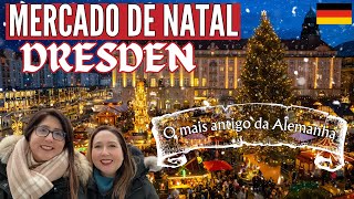 Dresden o MERCADO de NATAL mais antigo da Alemanha  Com dicas e preços [upl. by Lirbij]