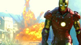 Iron Man vs Terrorists  Gulmira Fight Scene  Movie CLIP HD [upl. by Carrel794]