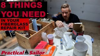 Fiberglass Boat Repair Kit Checklist [upl. by Basso]