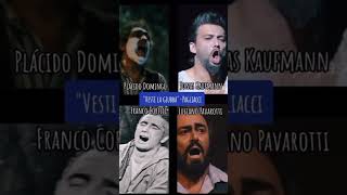 100 TENOR MAKE YOUR CHOICE opera tenor domingo kaufmann corelli pavarotti operasinger [upl. by Trofmoc]