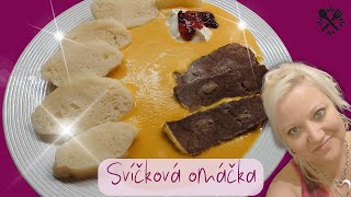 Tradiční svíčková omáčka na smetaně sirloin sauce on cream [upl. by Irol246]