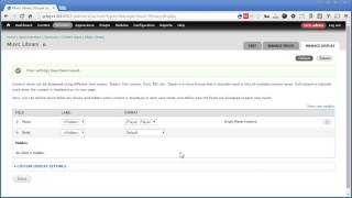 Drupal jPlayer  3  Getting Content Ready [upl. by Bac]