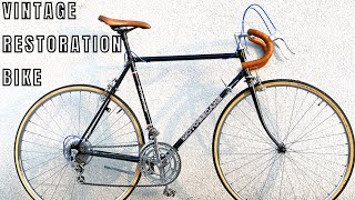 Motobecane Full Bike Restoration Rebuild STORY Vintage Road Bicycle [upl. by Ilana87]