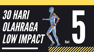 GGL Olahraga Low Impact Day 5  Program Fatloss untuk Obesitas [upl. by Jonna411]