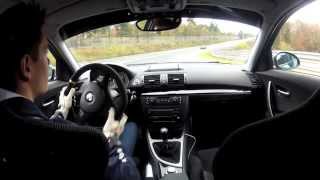 Nürburgring Nordschleife BMW 130i does it sideways [upl. by Rye]