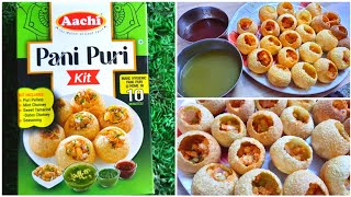 aachi pani puri readymate kit in tamilHowto make pani puri at homepani puri recipepanipuriintamil [upl. by Sybyl]