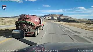 BigRigTravels LIVE  James Town to Laramie WY 102523 415 PM [upl. by Lah]