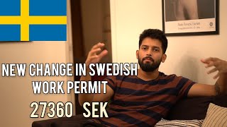 Sweden work permit rule change  Change in immigration policy  Hindi  Roam With Ashutosh [upl. by Asseralc]