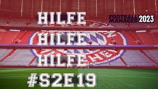 Gestört in die neue Staffel  FM23 FC Bayern S2E19 [upl. by Cordey]