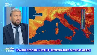 Caldo record in Italia le previsioni per ferragosto  Estate in diretta 13082024 [upl. by Francisca271]