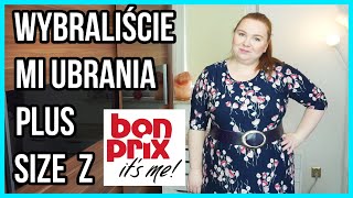 PLUS SIZE HAUL  ZAMÓWIENIE OD WIDZÓW  BONPRIX  MIERZYMY [upl. by Bilac]