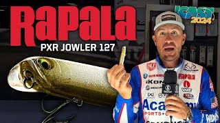 BRAND NEW Rapala PXR Jowler 127 Breakdown w JACOB WHEELER ICAST 2024 [upl. by Kehsihba516]