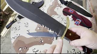 2021 new release Cold Steel 36MK Drop Forged Bowie Fixed Blade Knife [upl. by Cherilynn]