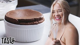 Giant Chocolate Souffle Behind Tasty [upl. by Aniger]