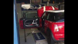 Mini Cooper S JCW 250 HP on the dyno [upl. by Ahseihs]