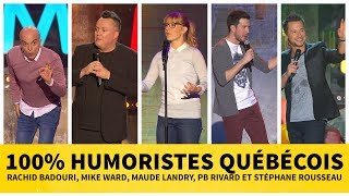 100 Humoristes québécois [upl. by Emyaj]