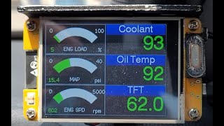 ESP32 OBD2 Gauge ep2 [upl. by Eastman]