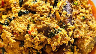 121🌺Jessaie la recette degusi soup recette nigerienne simple egusi soup for beginners like me [upl. by Euqimod672]