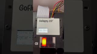 GoFloppy virtual floppy drive connected to an Amiga 500 [upl. by Nylodam]