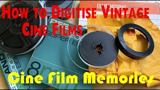 How to Capture and Digitise Vintage Cine Films using a Reflecta 8mm film Scanner [upl. by Vinia719]