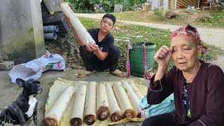 Orphaned boy Takes young banana cores to sellOld lady is heartbroken when remembering her daughter [upl. by Aldredge794]