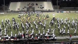 Bentonville High School Marching Band 2013  East [upl. by Fatsug9]