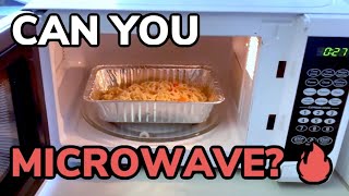 Can You Microwave Aluminium Trays Will They Spark [upl. by Gilson254]