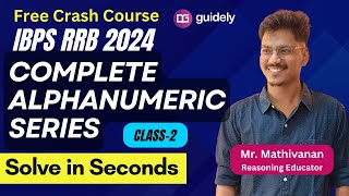 Reasoning Alphanumeric Series  Best Tricks amp Concepts  Basics to Advance  Bank Crash Course [upl. by Enelrae]