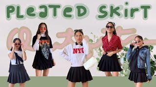 5 Ways to Style a Pleated Skirt Different Aesthetics [upl. by Nager]