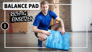 Produktvorstellung Balance Pad  Koordination amp Beweglichkeit  SportThieme [upl. by Templia]