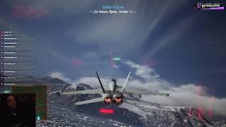 ACE COMBAT 7 años sin volar pt2 wahahahaha A MAREARNOSSS 18 [upl. by Shotton]