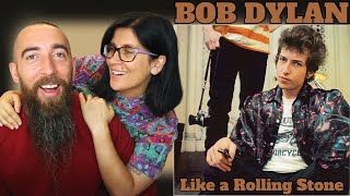 Bob Dylan  Like a Rolling Stone REACTION with my wife [upl. by Nenerb172]