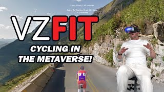 VZfit Review  Oculus Quest Cycling App VR Cycling [upl. by Tempa719]