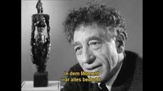 Alberto Giacometti  Ein Mensch unter Menschen 1963 franzdeutsch [upl. by Inalaek918]