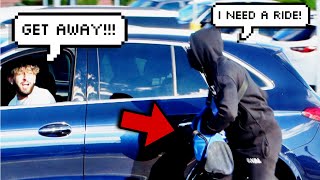 BANK ROBBERY PRANK in DETROITS MOST DANGEROUS HOODS GONE BAD [upl. by Anirbus245]