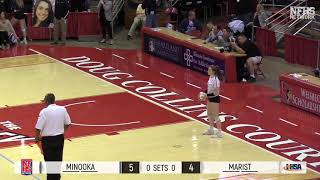 2017 IHSA GIrls Volleyball Class 4A Championship Game Chicago Marist vs Minooka [upl. by Asiak]