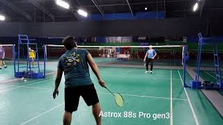 Review Raket Astrox 88s Pro Gen3 2024 lincah power speed panjang 672mm [upl. by Keriann]