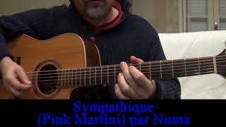 Sympathique  Je ne veux pas travailler Pink Martini cover guitar cover Guillaume Apollinaire 1997 [upl. by Rede]