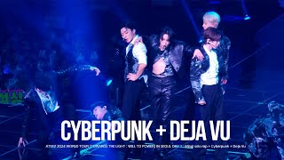 20240127 에이티즈 ATEEZ WORLD TOUR TOWARDS THE LIGHT  WILL TO POWER IN SEOUL DAY1  CyberpunkDeja Vu [upl. by Hareehat597]