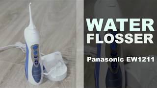 Panasonic Oral Irrigator EW1211 Test [upl. by Ahsa729]