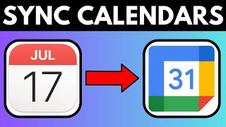 How To Sync Apple Calendar With Google Calendar [upl. by Ignace195]