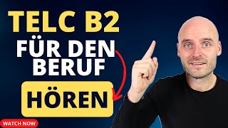 Deutsch für den Beruf Intensivtraining für quotHörenquot der TELC B2 Prüfung [upl. by Hettie]