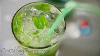 МОХИТО Коктейль Mojito  простой рецепт коктейля  как приготовить дома [upl. by Anitrebla761]