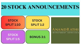 GENEROUS BONUS amp DIVIDEND ANNOUNCED BY INDIAN COMPANIES [upl. by Benyamin370]