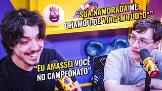 NICKLINK e SHAQUINN DISCUTEM FEIO DURANTE o PODCAST [upl. by Rehsa258]