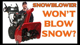 HowTo Replace Auger Belt On Craftsman Husqvarna amp Poulan Snowblowers [upl. by Savell]