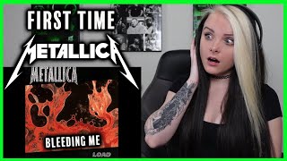 FIRST TIME listening to Metallica  quotBleeding Mequot REACTION [upl. by Anyd]