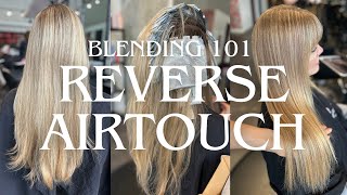 How to Airtouch LOWLIGHTS  Tips on Blonde Blending for a Seamless LivedInLook with a TWIST [upl. by Aredna]