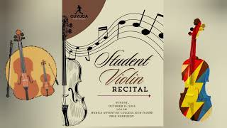 Student Violin Recital 4 [upl. by Worra]